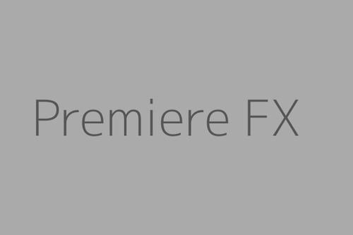 Premiere Pro Presets & Projects